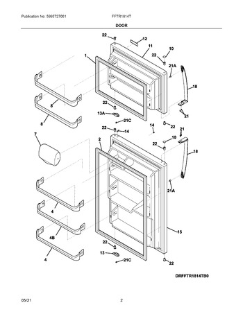 Diagram for FFTR1814TWJ