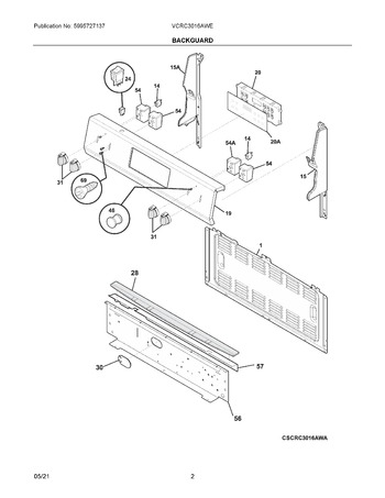 Diagram for VCRC3016AWE