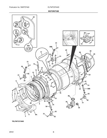 Diagram for ELFW7337AW0