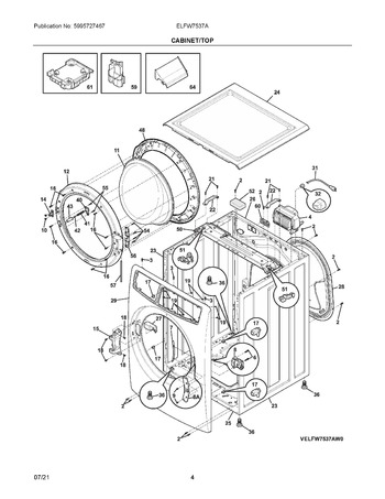 Diagram for ELFW7537AT0