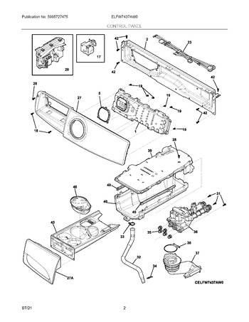 Diagram for ELFW7437AW0