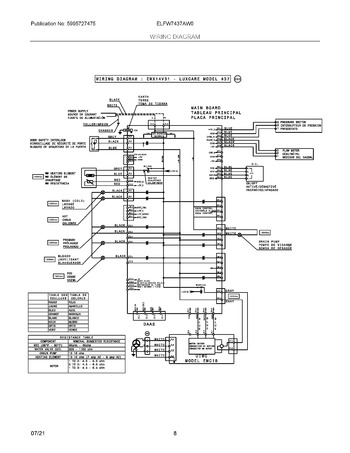 Diagram for ELFW7437AW0