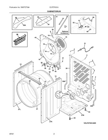 Diagram for ELFE763CAW0