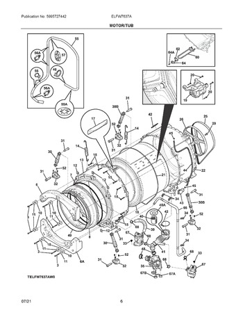 Diagram for ELFW7637AW0