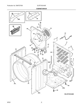 Diagram for ELFE733CAW0