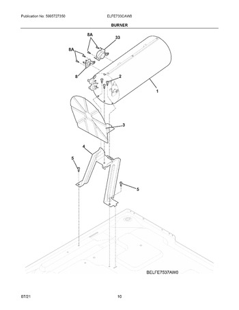 Diagram for ELFE733CAW0