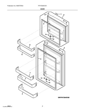 Diagram for FFHT2045VW1