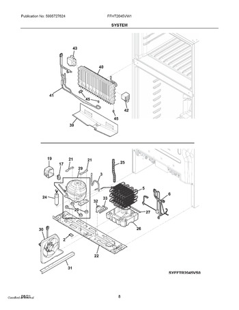 Diagram for FFHT2045VW1