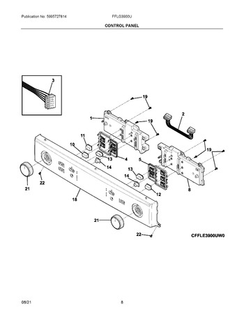 Diagram for FFLG3900UW2