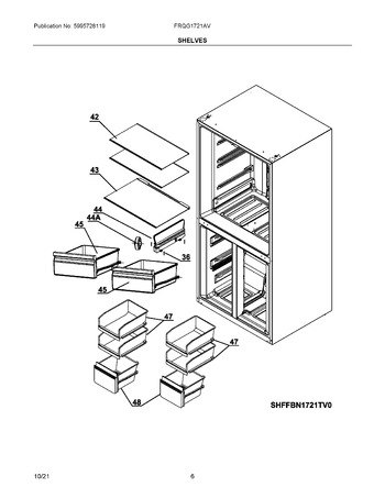 Diagram for FRQG1721AV