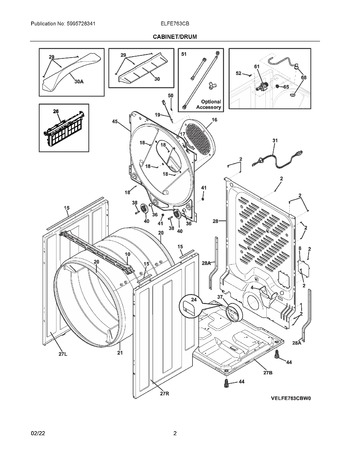 Diagram for ELFE763CBT0