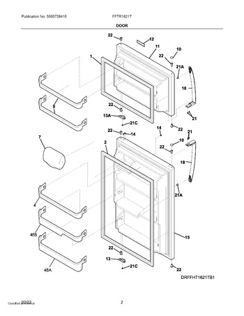 Diagram for FFTR1821TWC