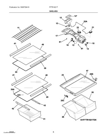 Diagram for FFTR1821TWC