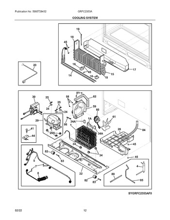 5304530757 - Refrigerator Fresh Food Door