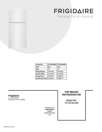 Diagram for FFTR1814WW1