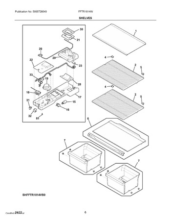 Diagram for FFTR1814WW1