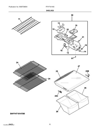 Diagram for FFHT1814WW2