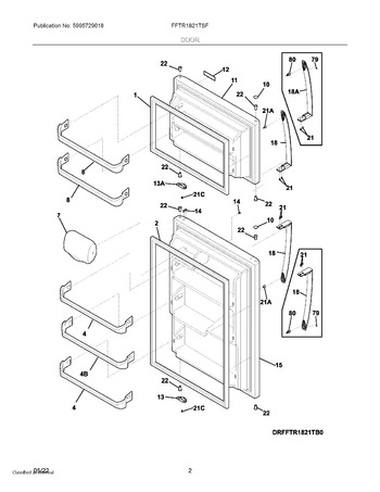 Diagram for FFTR1821TSF