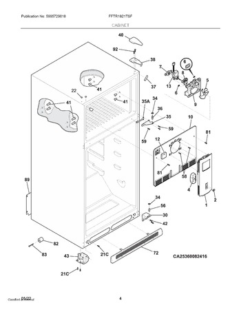 Diagram for FFTR1821TSF