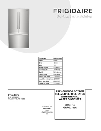 Diagram for GRFG2353AF0