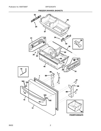 Diagram for GRFG2353AF0