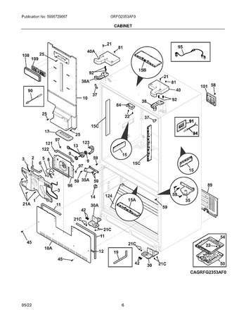 Diagram for GRFG2353AF0