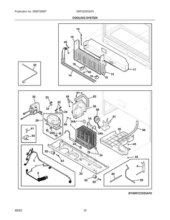 Diagram for GRFG2353AF0