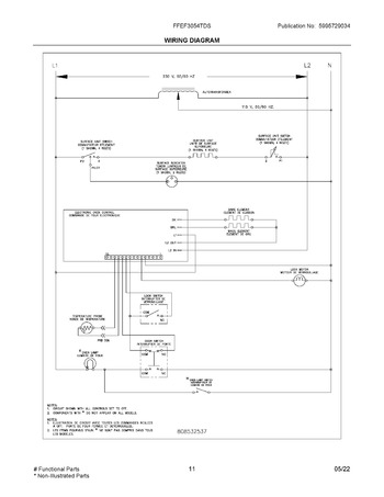 Diagram for FFEF3054TDS