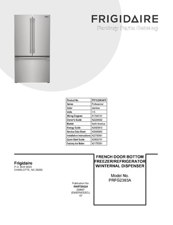 Diagram for PRFG2383AF0