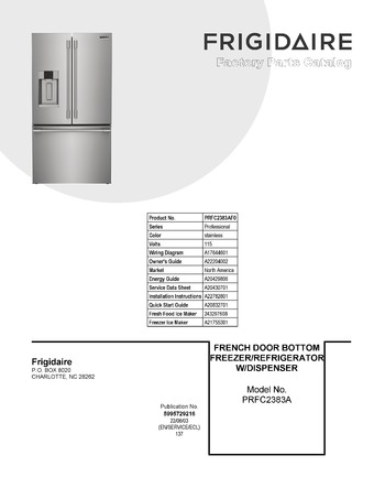 Diagram for PRFC2383AF0