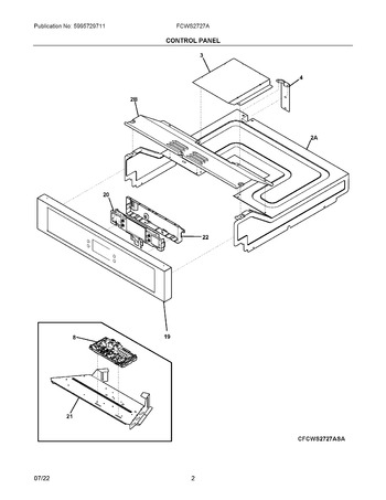 Diagram for FCWS2727AWA