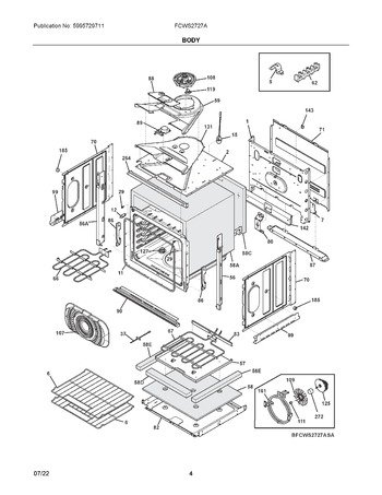 Diagram for FCWS2727ABA