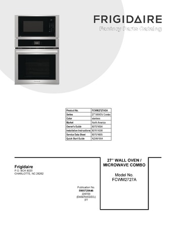 Diagram for FCWM2727ASA