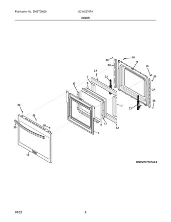 Diagram for GCWS2767AFA