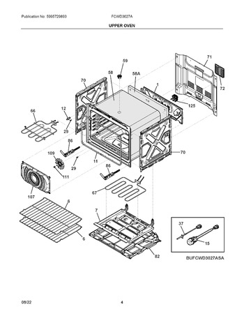 Diagram for FCWD3027ABA