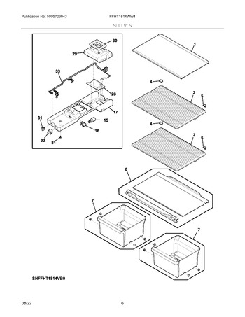 Diagram for FFHT1814WW1