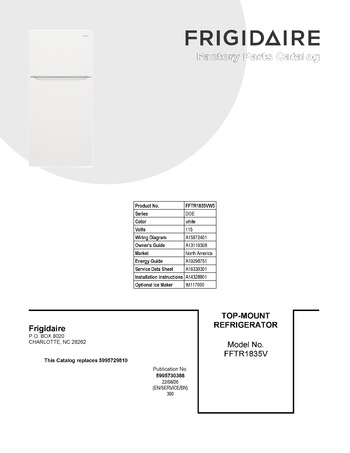 Diagram for FFTR1835VW5