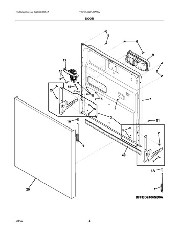 Diagram for TDPC4221AW0A