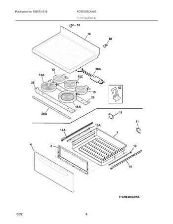 Diagram for FCRE305CAWG