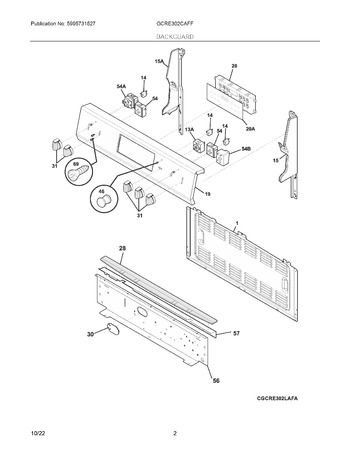 Diagram for GCRE302CAFF