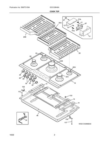 Diagram for GCCG3648AS