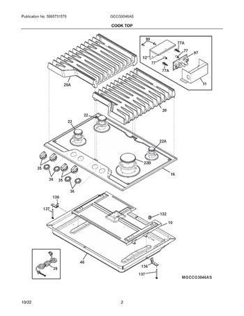 Diagram for GCCG3046AS