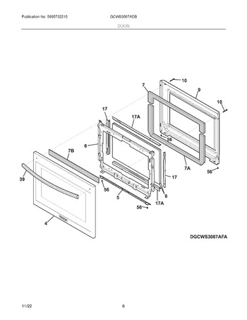 Diagram for GCWS3067ADB