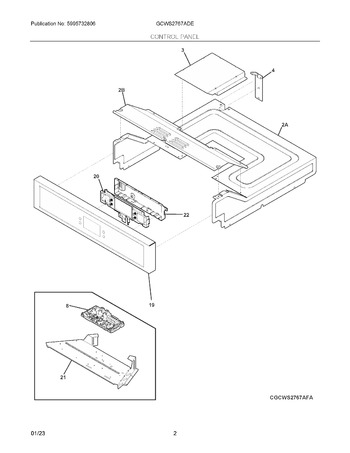 Diagram for GCWS2767ADE