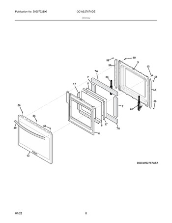 Diagram for GCWS2767ADE