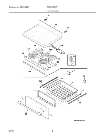 Diagram for GCRE306CAFH