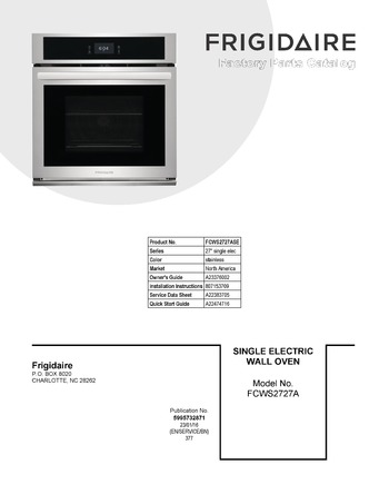 Diagram for FCWS2727ASE