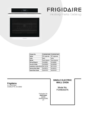 Diagram for FCWS3027ABC