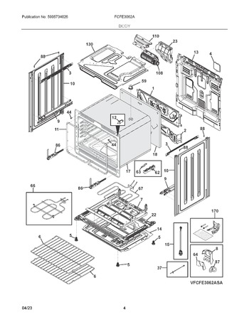 Diagram for FCFE3062AWB