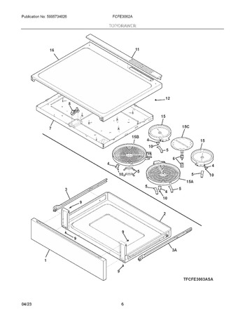 Diagram for FCFE3062AWB